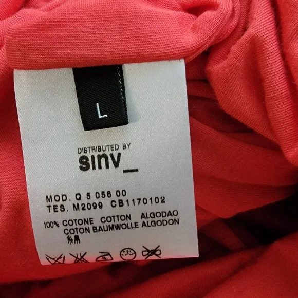 NWT Authentic Alexander Mcqueen McQ Red Dress w Black Belt Size Large - Picture 5 of 7